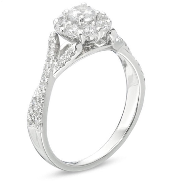 🎉HP 🎉Diamond Cluster 1.125 in genuine diamonds - Picture 2 of 8